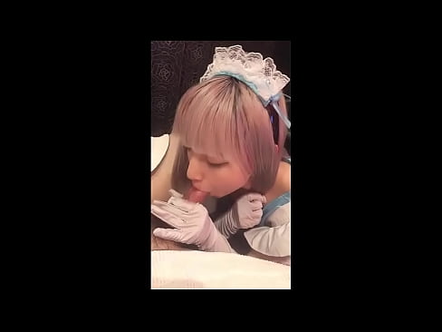 ❤️ Japanese Idol [mayuka], Franse diensmeisie kostuum, deel 1, blowjob en ruk af met lotion ❤️❌ Superpornografie by ons ﹏